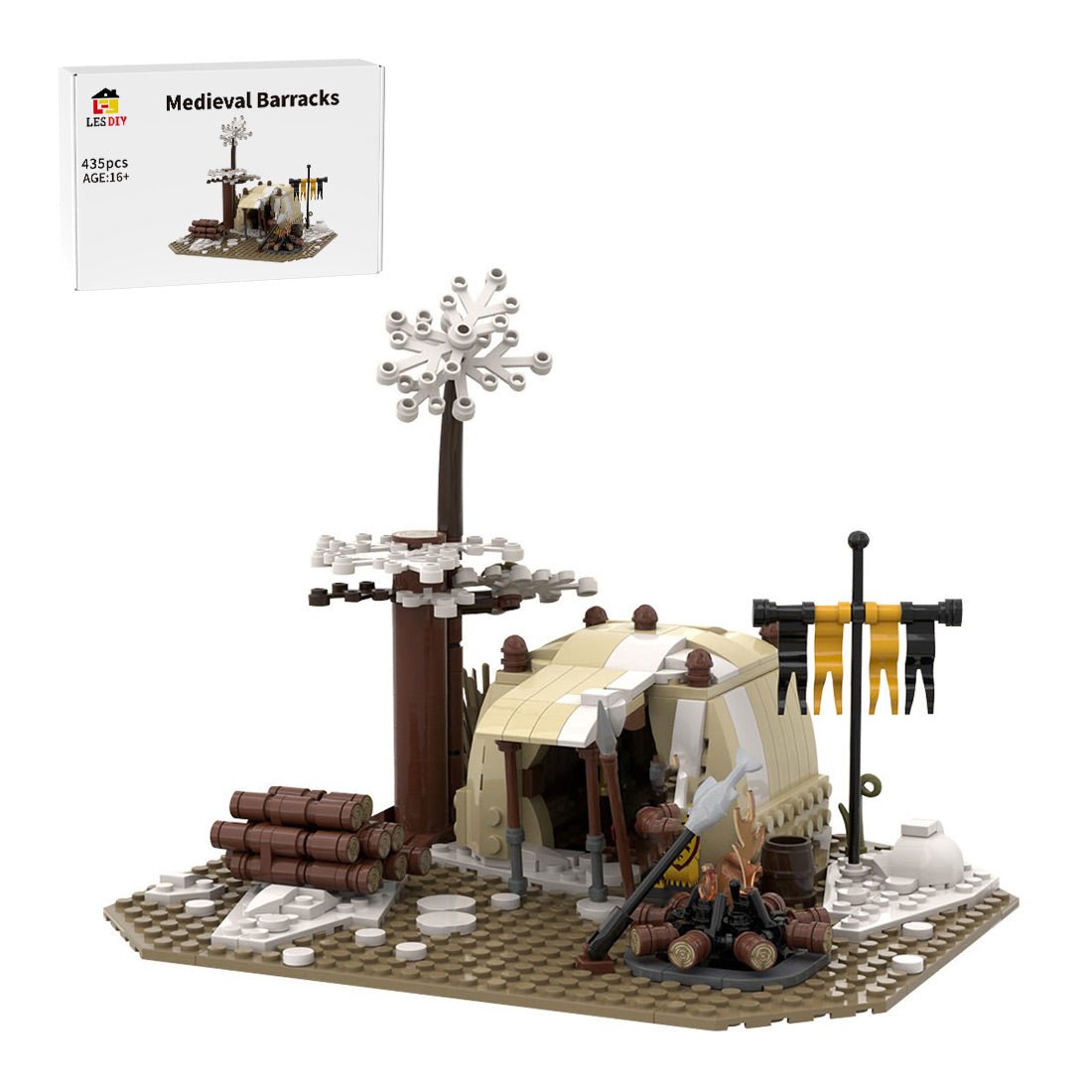 MOC - 96456 Medieval Camp Building Blocks - LesDiy - 