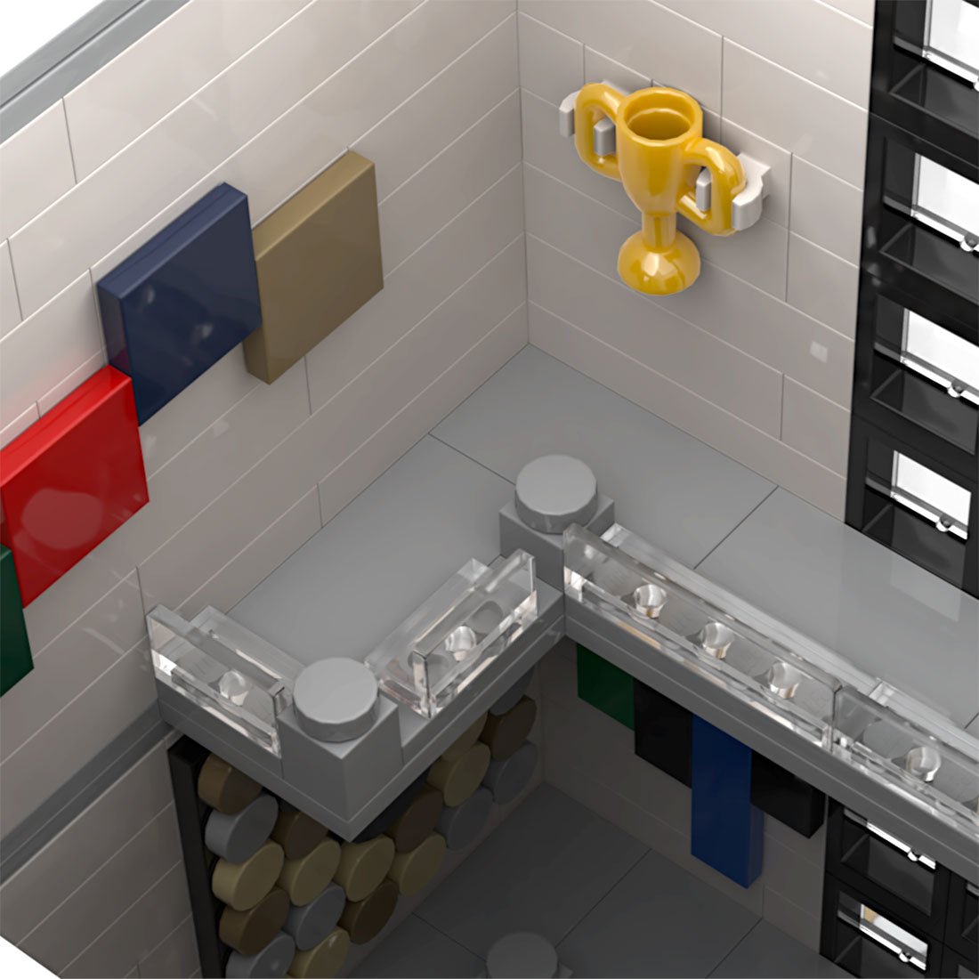 MOC - 96960 Art Gallery & Residential House - LesDiy