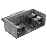 MOC - 97474 Sci - fi Space Modular Barracks Model - LesDiy - 