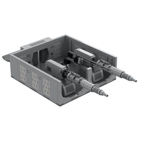 MOC - 97477 Sci - fi Space Wars Modular Cannon House - LesDiy - 