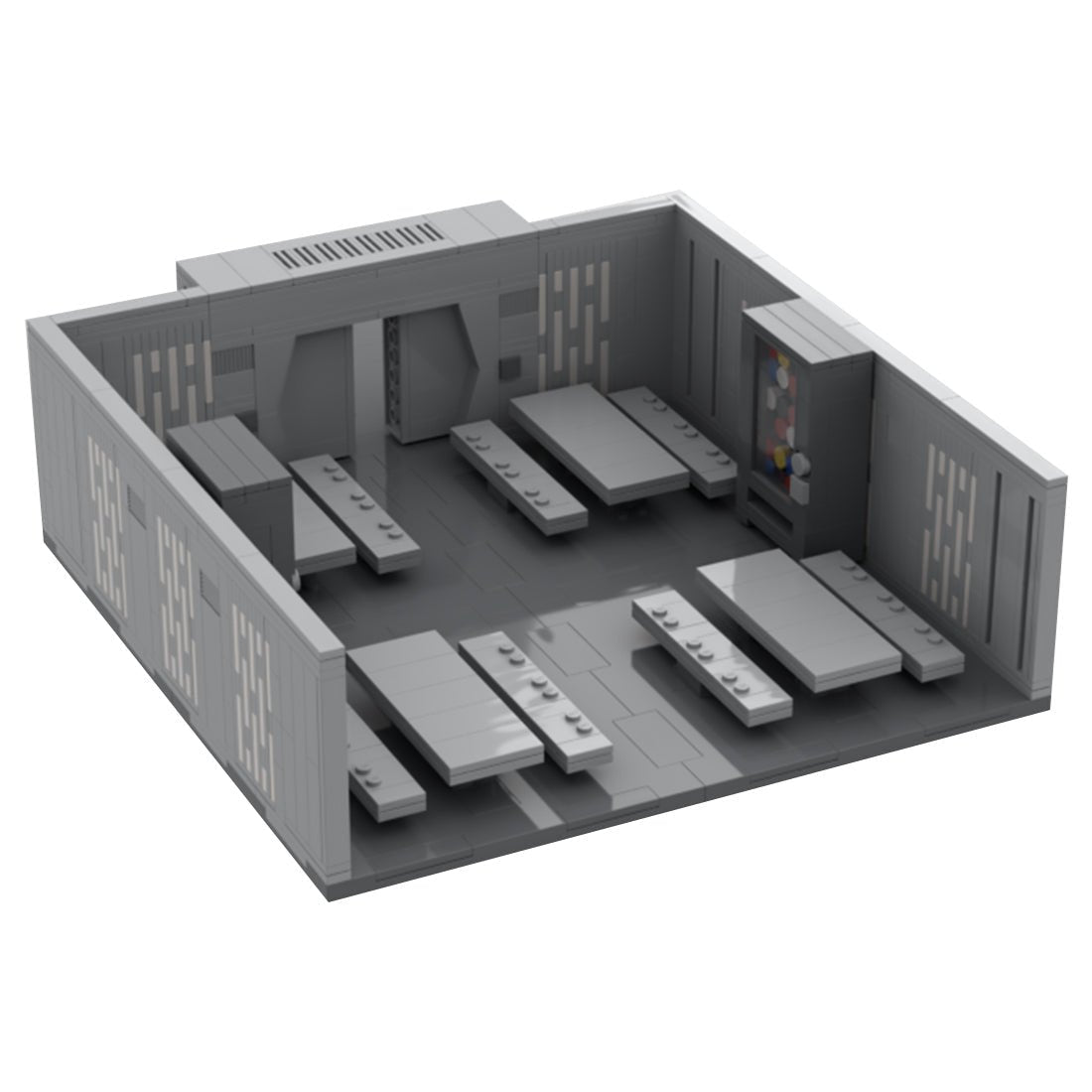 MOC - 97480 Sci - fi Space Wars Modular Tavern Model - LesDiy - 