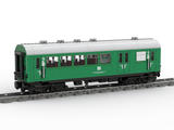 MOC-97676 Deutsche Reichsbahn 4-Axle “Reko” Coaches Building Blocks-LesDiy-Locomotive-