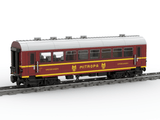 MOC-97676 Deutsche Reichsbahn 4-Axle “Reko” Coaches Building Blocks-LesDiy-Locomotive-