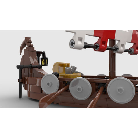 MOC - 98225 The Viking Longship - LesDiy - 