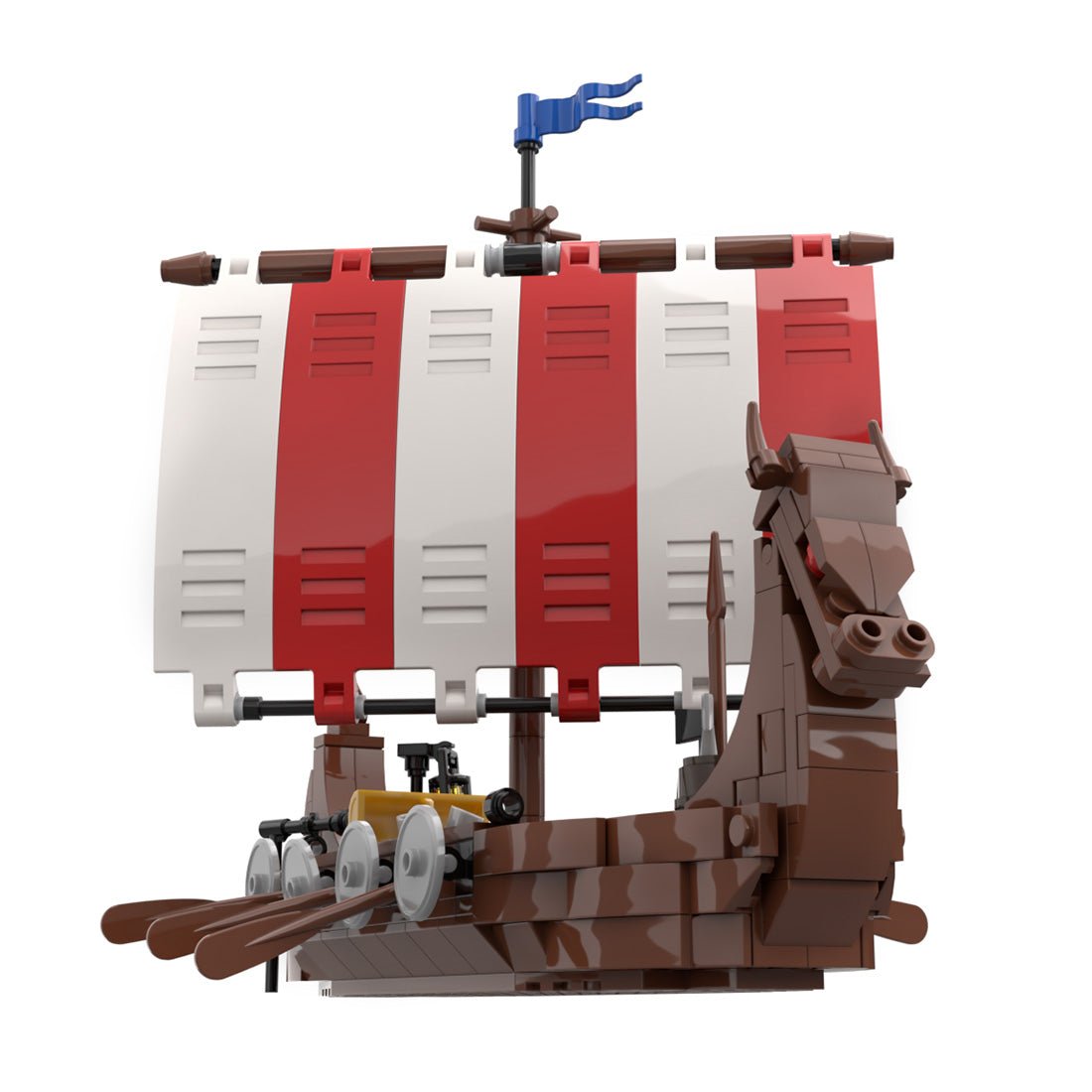 MOC - 98225 The Viking Longship - LesDiy - 