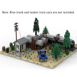 MOC - 98501 National Oil Tanks Building Blocks - LesDiy - Building Blocks