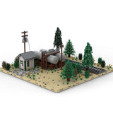 MOC - 98501 National Oil Tanks Building Blocks - LesDiy - Building Blocks