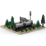 MOC - 98501 National Oil Tanks Building Blocks - LesDiy - Building Blocks