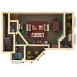 MOC - 98838 SitComplex - The Jeffersons Part11 Building Blocks - LesDiy - 