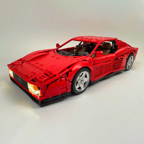 MOC - 98925 Ferrari Testarossa - Dynamic - LesDiy - 