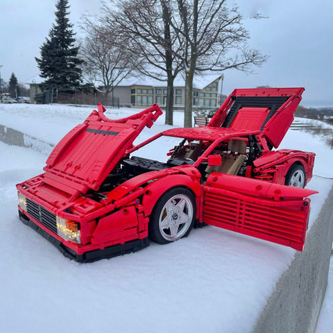 MOC - 98925 Ferrari Testarossa - Dynamic - LesDiy - 