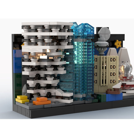 MOC - 99681 Vancouver Skyline Postcard - LesDiy - 