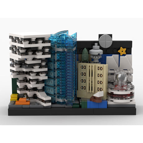 MOC - 99681 Vancouver Skyline Postcard - LesDiy - 