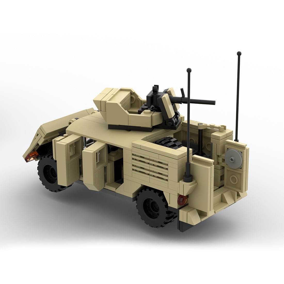 MOC Armored Vehicle M - 1165 Military Building Block - LesDiy - Building Blocks