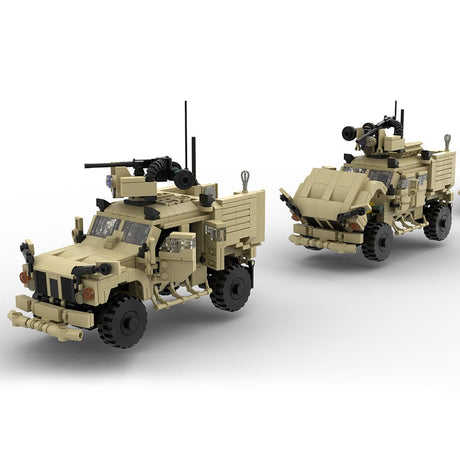 MOC Armored Vehicle M - ATV Military Building Block - LesDiy - Building Blocks