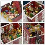 MOC Christmas House - LesDiy