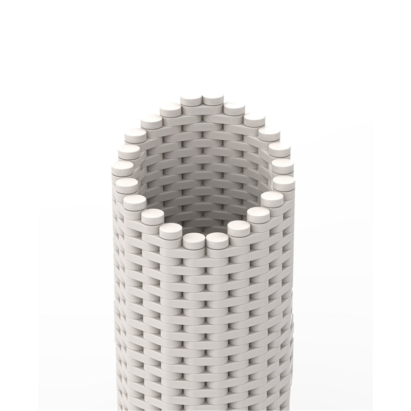 MOC Classical White Vase - LesDiy