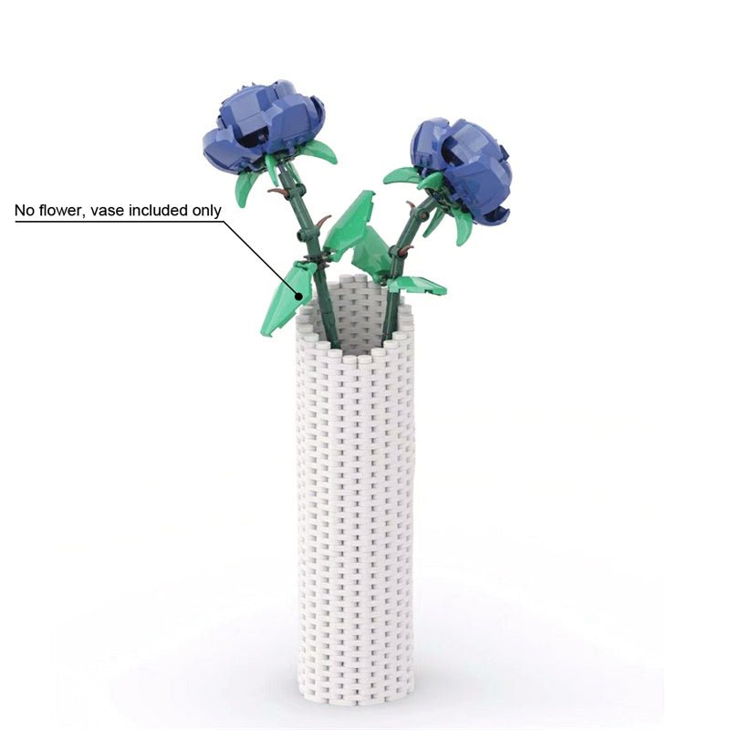 MOC Classical White Vase - LesDiy