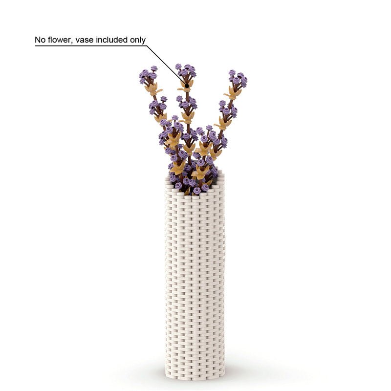 MOC Classical White Vase - LesDiy