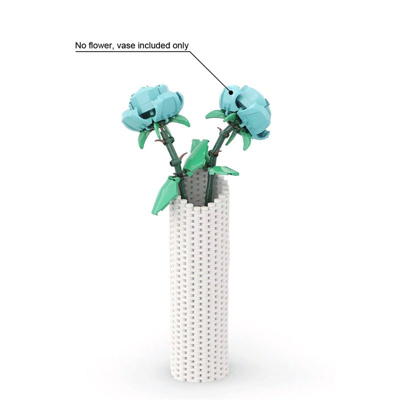 MOC Classical White Vase - LesDiy