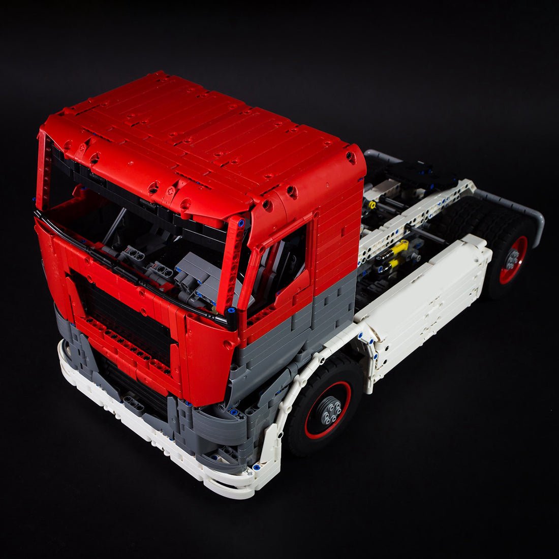 MOC Electric Remote Control Racing Truck Building Block - LesDiy - 