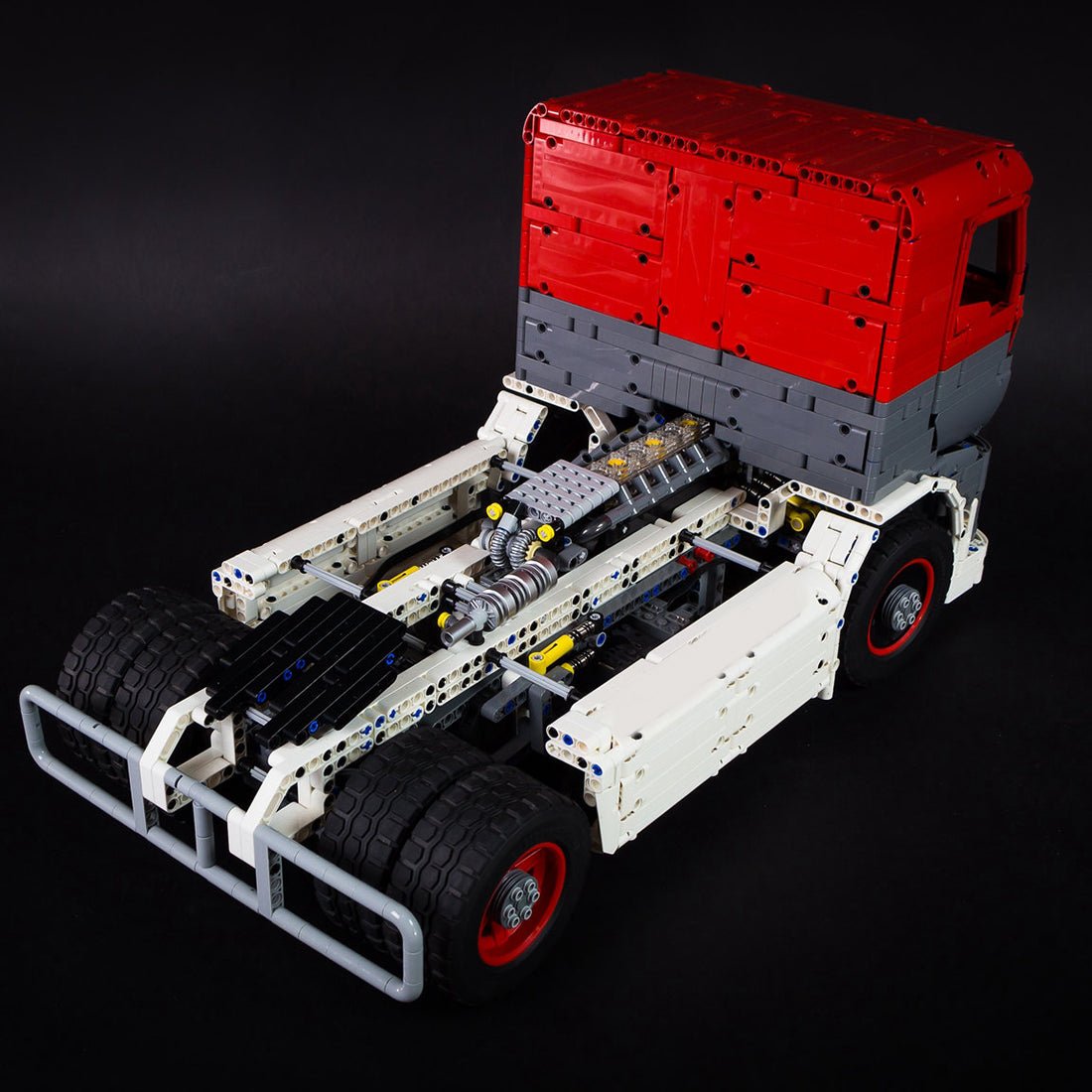 MOC Electric Remote Control Racing Truck Building Block - LesDiy - 