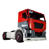 MOC Electric Remote Control Racing Truck Building Block - LesDiy - 