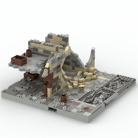 MOC Ruined House - LesDiy