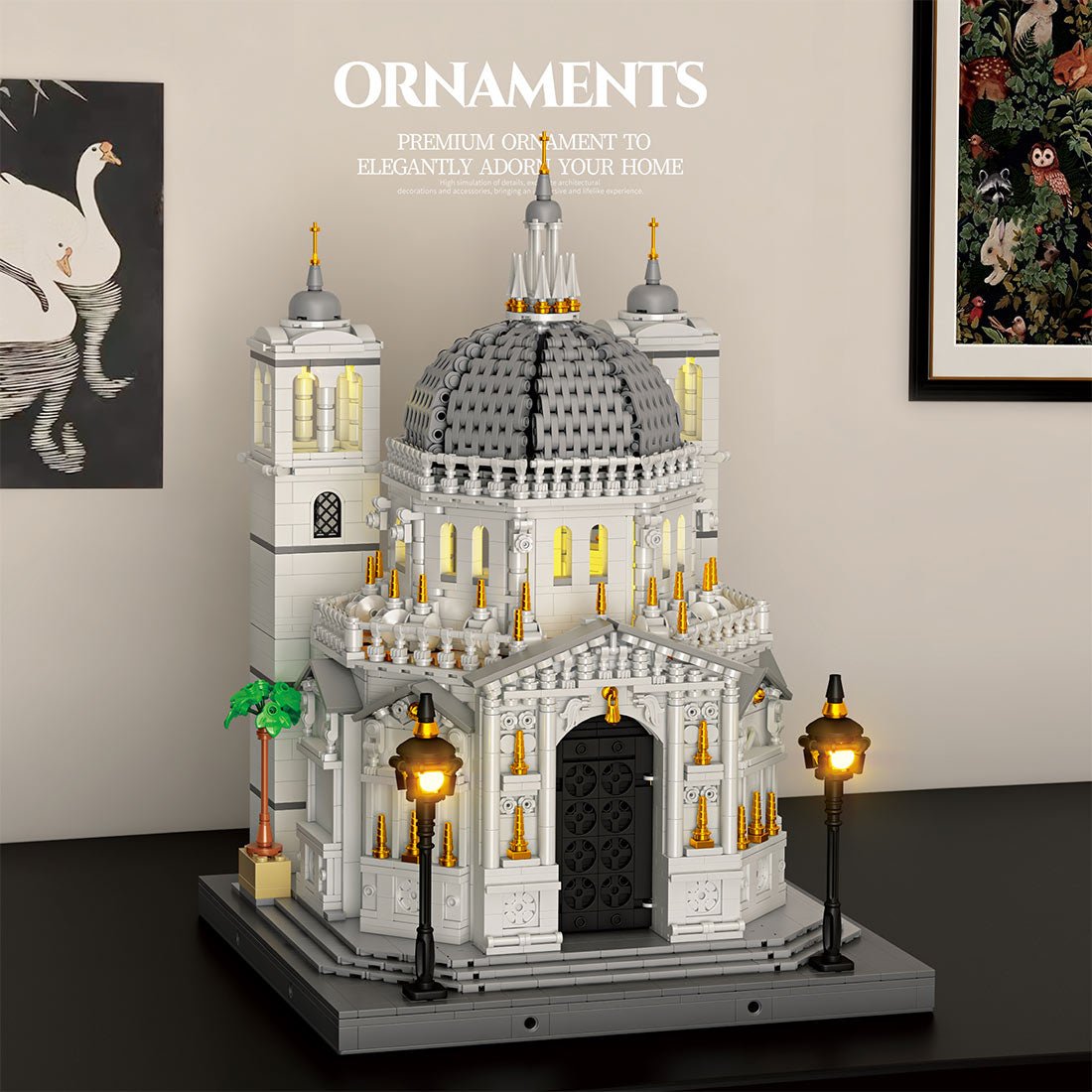Mocsage 1/180 Scale Venetian Church Building Blocks - LesDiy - Building Blocks