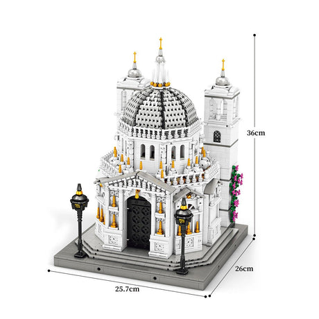 Mocsage 1/180 Scale Venetian Church Building Blocks - LesDiy - Building Blocks