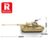 Mocsage 1/28 Scale 60TP Tank Building Blocks - LesDiy - Building Blocks