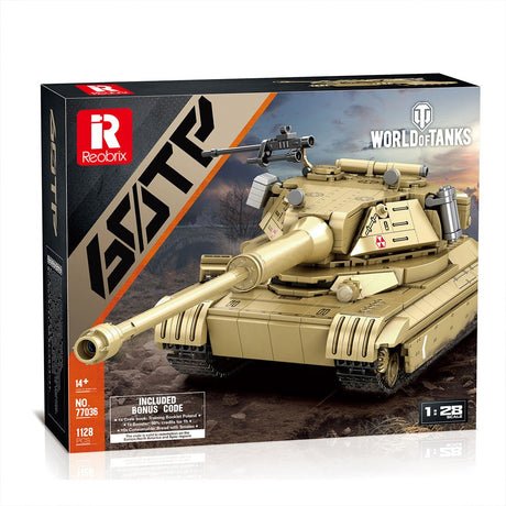 Mocsage 1/28 Scale 60TP Tank Building Blocks - LesDiy - Building Blocks