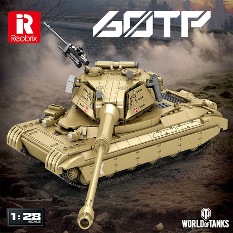 Mocsage 1/28 Scale 60TP Tank Building Blocks - LesDiy - Building Blocks