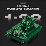 Mocsage 1/28 Scale Tank Building Blocks - LesDiy - Building Blocks