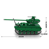 Mocsage 1/28 Scale Tank Building Blocks - LesDiy - Building Blocks