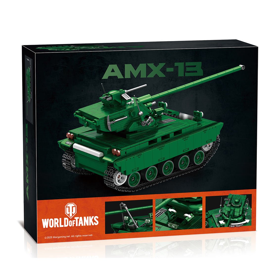 Mocsage 1/28 Scale Tank Building Blocks - LesDiy - Building Blocks