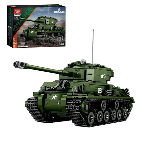 Mocsage 1/30 M4A3E8 Tank - LesDiy - 