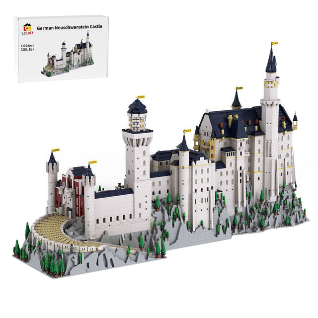 Mocsage 1/350 Scale German Neuschwanstein Castle - LesDiy - MOC