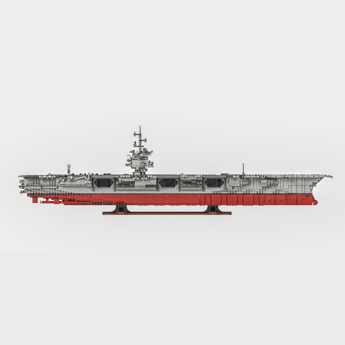 Mocsage 1/350 UCS USS Enterprise CVN - 65 Nuclear - powered Aircraft Carrier Building Blocks - LesDiy - Building Blocks