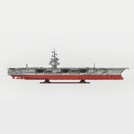Mocsage 1/350 UCS USS Enterprise CVN - 65 Nuclear - powered Aircraft Carrier Building Blocks - LesDiy - Building Blocks