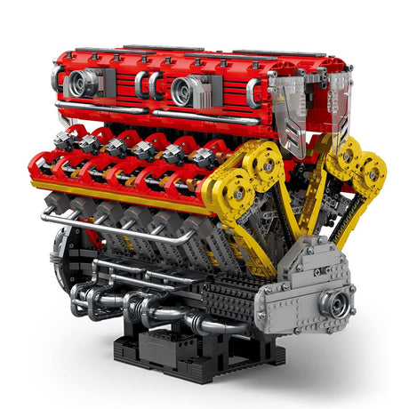 Mocsage 60° V12 Engine Building Blocks - LesDiy - 