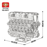 Mocsage 60° V12 Engine Building Blocks - LesDiy - 