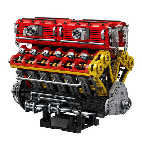 Mocsage 60° V12 Engine Building Blocks - LesDiy - 