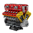 Mocsage 60° V12 Engine Building Blocks - LesDiy - 
