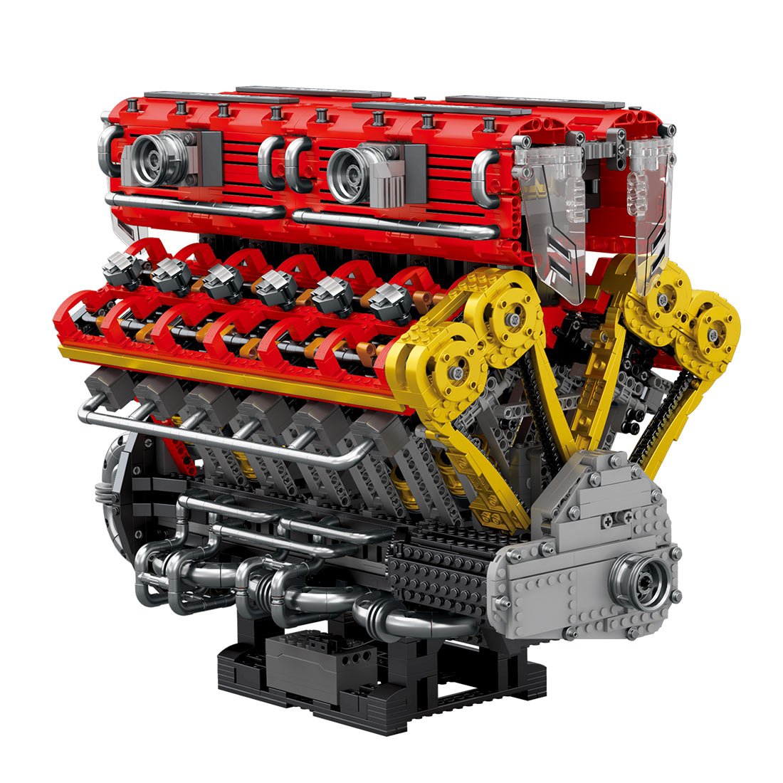 Mocsage 60° V12 Engine Building Blocks - LesDiy - 