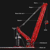 Mocsage Circular Track Crane Building Blocks(Dynamic Version) - LesDiy - Building Blocks