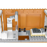 Mocsage European Department Corner Store with Light Building Blocks - LesDiy - Building Blocks