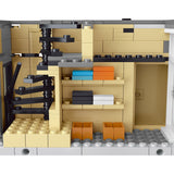 Mocsage European Department Corner Store with Light Building Blocks - LesDiy - Building Blocks