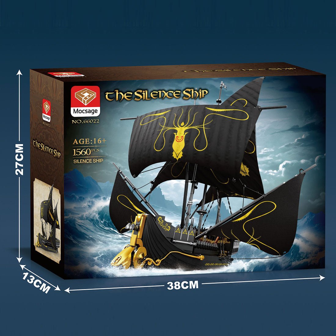 Mocsage European Medieval Fantasy Film Silent Ship - LesDiy - Building Blocks