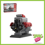 Mocsage MOC - 171732 Crossplane V8 with Supercharger & removable Cover (US Warehouse) - LesDiy - Building Blocks